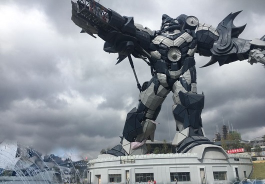 機(jī)器人？鋼結(jié)構(gòu)能做廠房外還有這種操作？